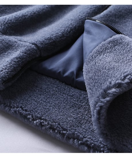 stand collar jacket wool 100%　SH2425