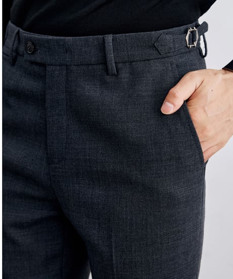 wool slim fit pants /2color　SH2313