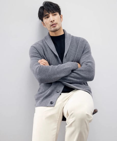 wool knit cardigan /2color　SH2249