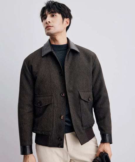 wool round neck sweater /3color　SH2348