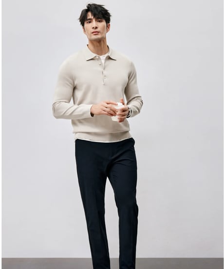 tencel slim casual pants /2color　SH2464