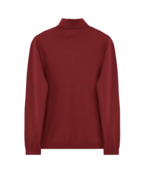 sweater turtleneck washable wool business /7color　SH2598