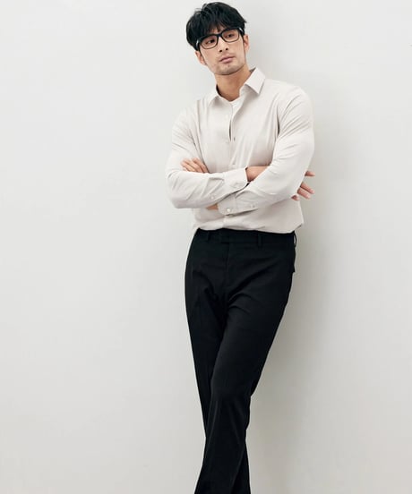 Windsor collar shirt /2color　SH2375
