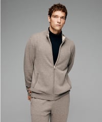 knit cardigan jacket cashmere /2color　SH2603