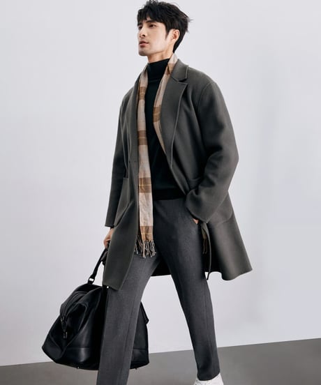 handmade coat wool 100% /2color　SH2361