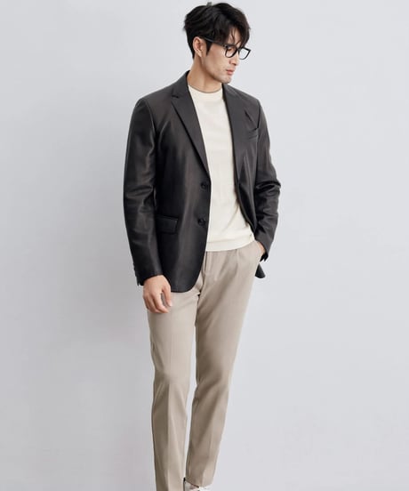cotton single pleat casual pants　SH2299