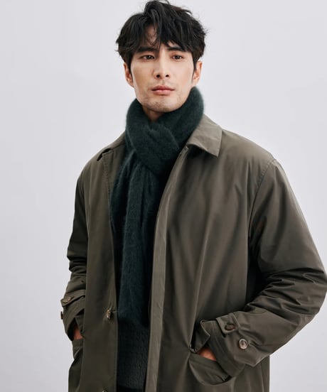 cotton mid coat jacket /2color　SH2415