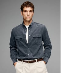 corduroy cotton shirt /2color　SH2639