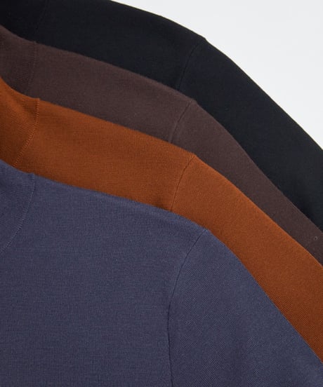 wool turtleneck sweater /4color　SH2213