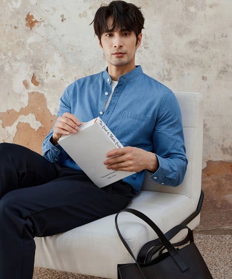 cotton denim shirt　SH2019