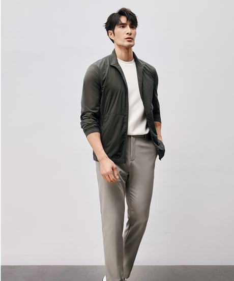 stand collar uv jacket /2color　SH2505
