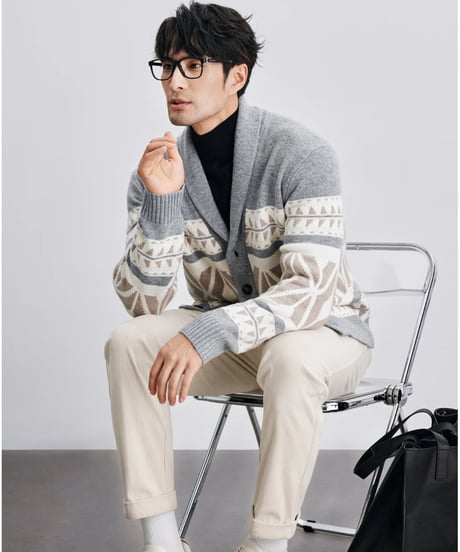 cashmere wool knit cardigan　SH2414