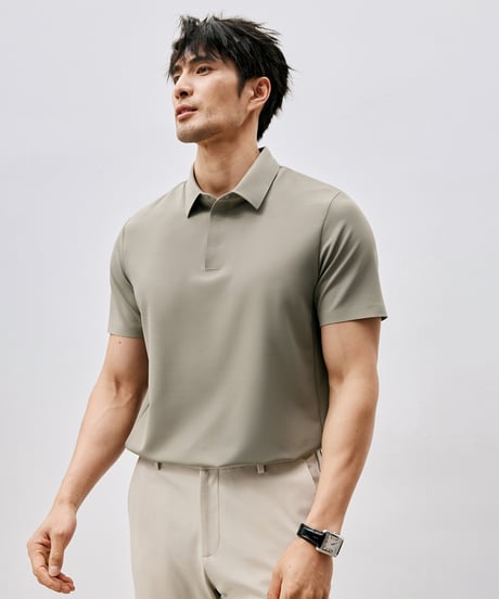Ice silk polo shirt /3color　SH2539