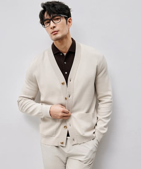 knitted cardigan /2color　SH2448