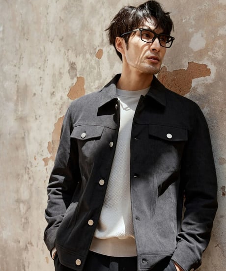 wrinkled jacket /2color　SH2018