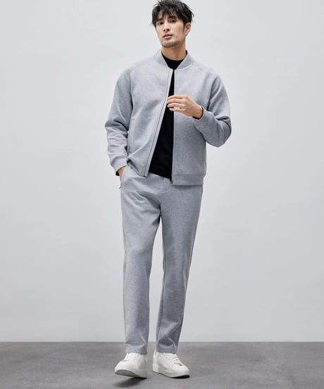zipper knit jacket /2color　SH2150
