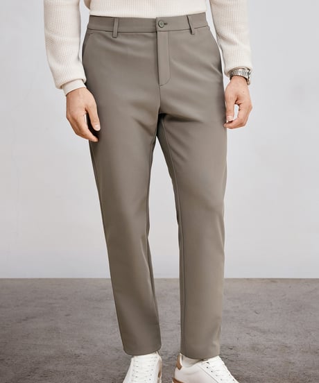 slim straight casual pants /2color　SH2644