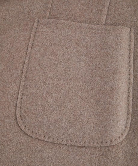 camel wool handmade casual jacket　SH2340