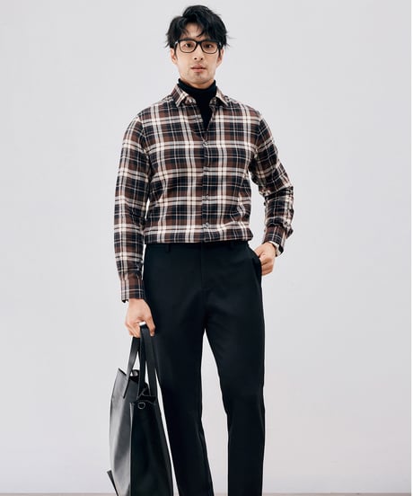 cotton shirt check　SH2654
