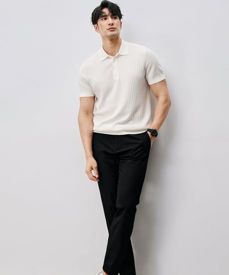 cotton linen stretch pants /2color　SH2554