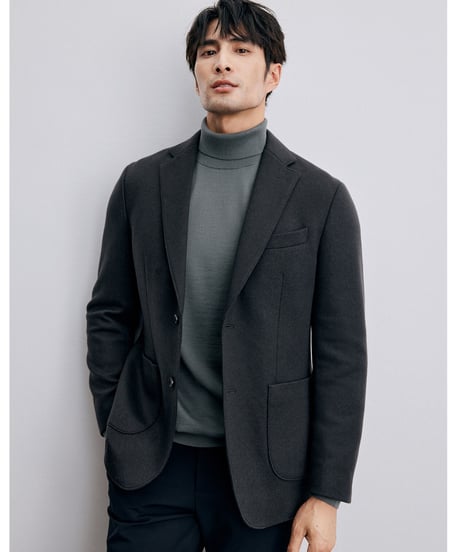 wool casual suit jacket /2color　SH2341