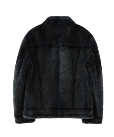 fur jacket silk　SH2697