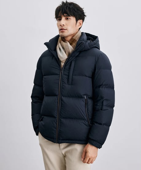white goose short down jacket　SH2429