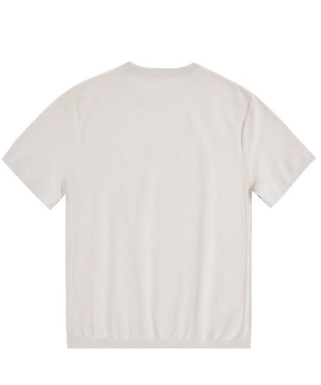 cotton jacquard t-shirt /2color　SH2546