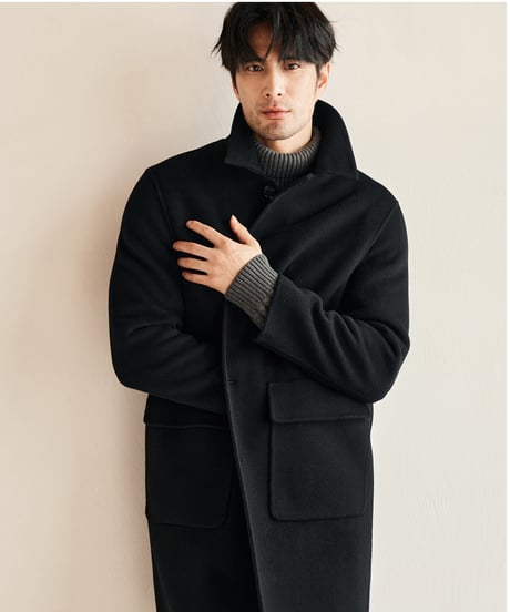 middle coat wool 100% /2color　SH2617