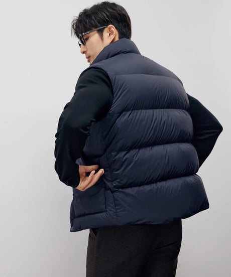 Down vest jacket /2color　SH2221