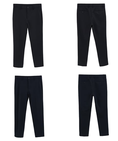 modal wool stretch slim pants /2color　SH2334