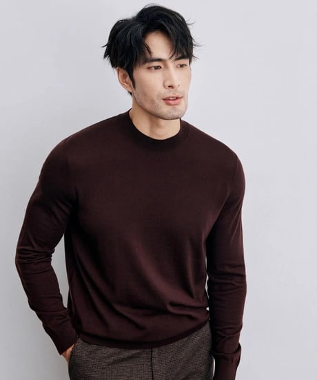 turtleneck sweater wool 100％ /3color　SH2310