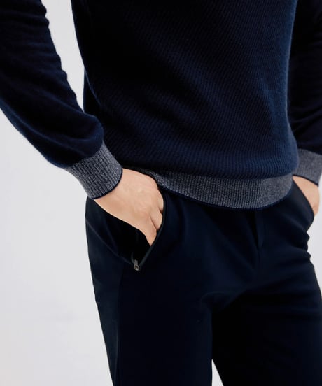 round neck sweater cashmere 100%　SH2167