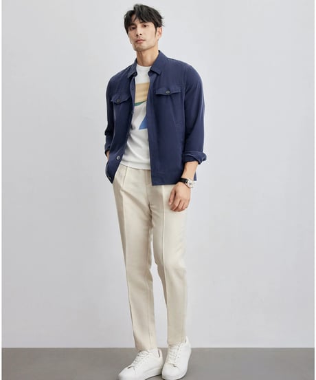 double pleat casual pants　SH2107