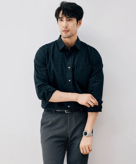 check shirt cotton　SH2669