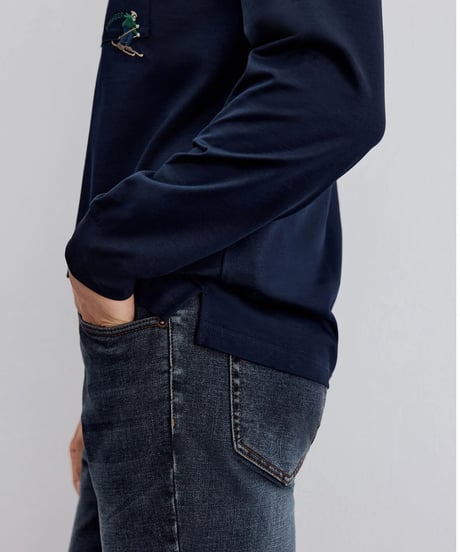 casual cotton t shirt /2color　SH2298