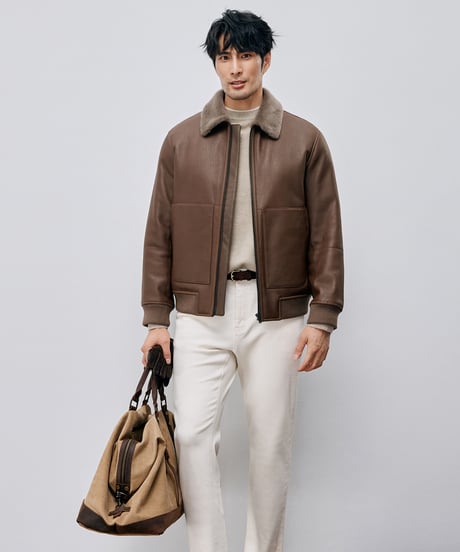 fur jacket sheepskin　SH2588