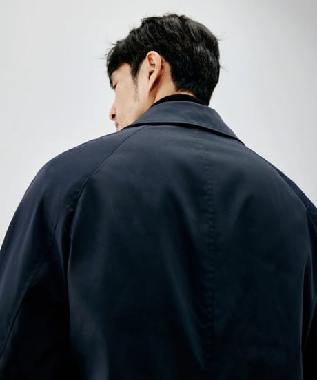 stencil collar coat /2color　SH2277