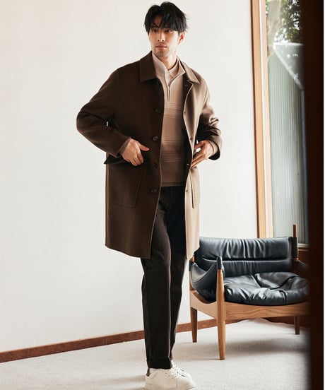 middle coat wool 100% /2color　SH2617