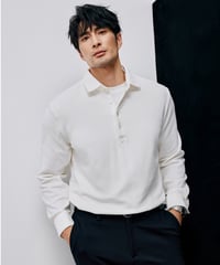 towel cotton polo shirt /2color　SH2596