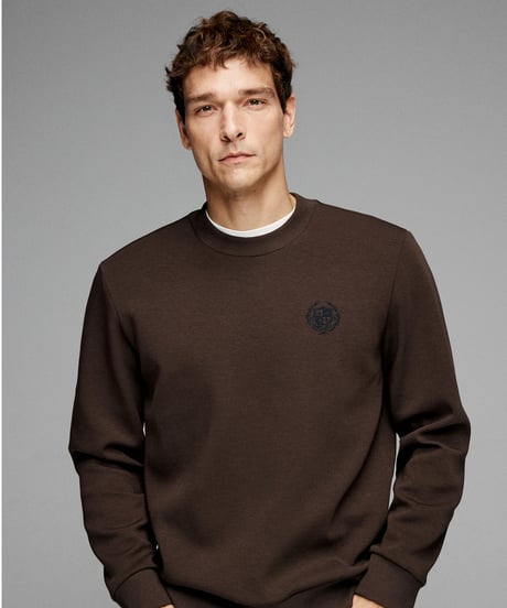 round neck sweatshirt /2color　SH2652