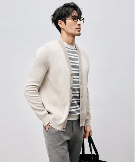 knitted cardigan /2color　SH2448