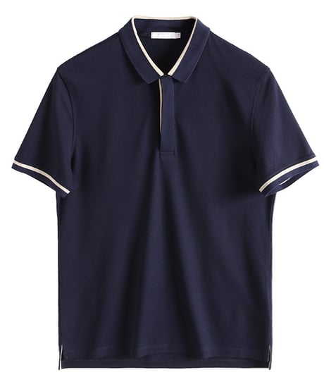 cotton lapel t-shirt　SH2422