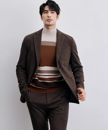 turtleneck sweater wool 100％　SH2317
