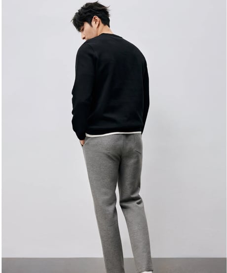 round neck sweatshirt /2color　SH2457