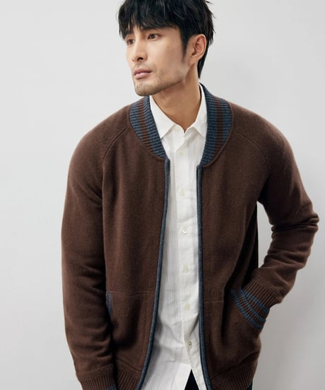 cashmere wool knit cardigan　SH2236