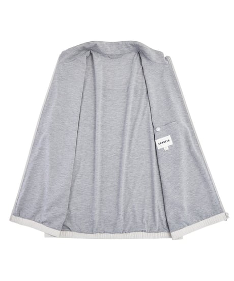 stand collar vest jacket /2color　SH2468