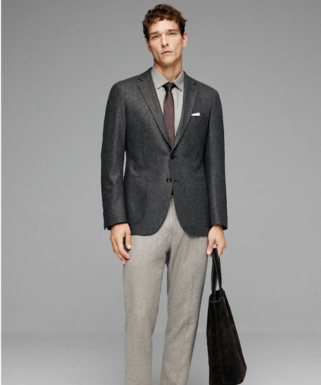 business casual shirt modal /4color　SH2661