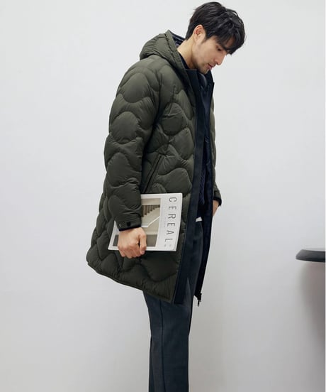 down jacket long /2color　SH2201
