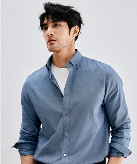 shirt in mulberry silk and cotton　SH2628
